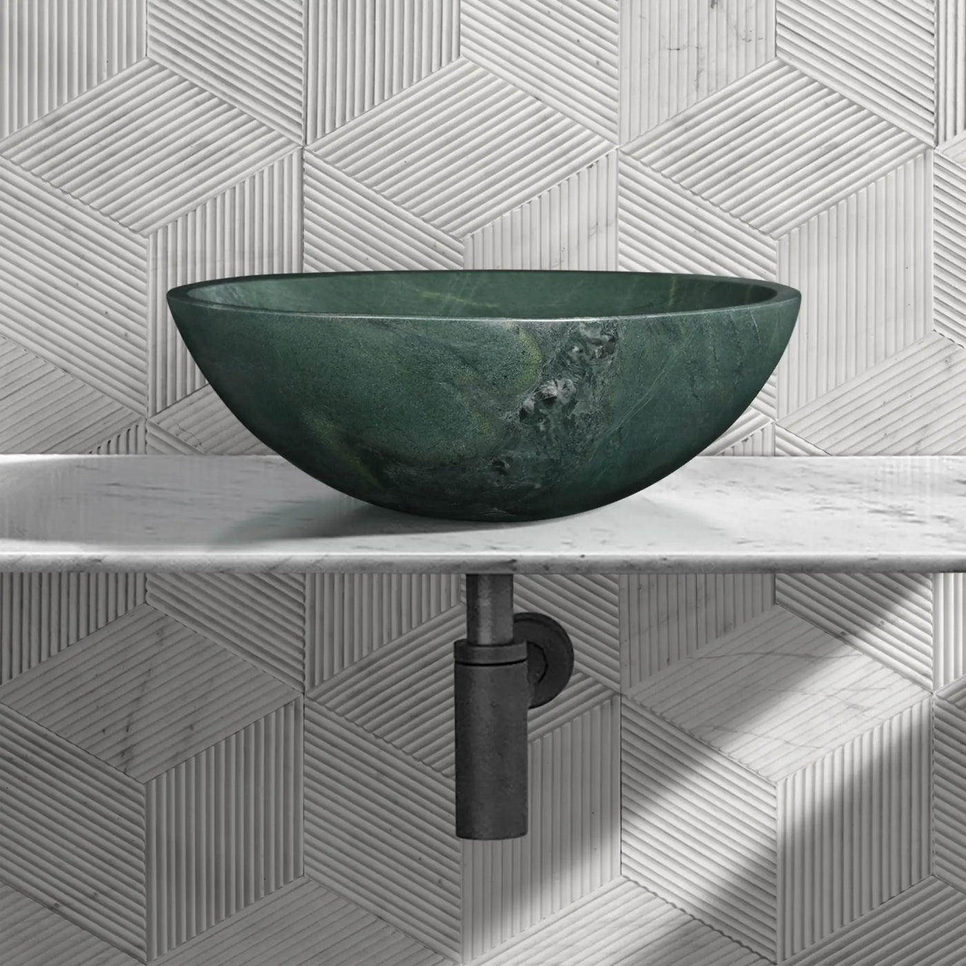 Bathroom Vessel Sink, Circular Design by HouseOfZazla