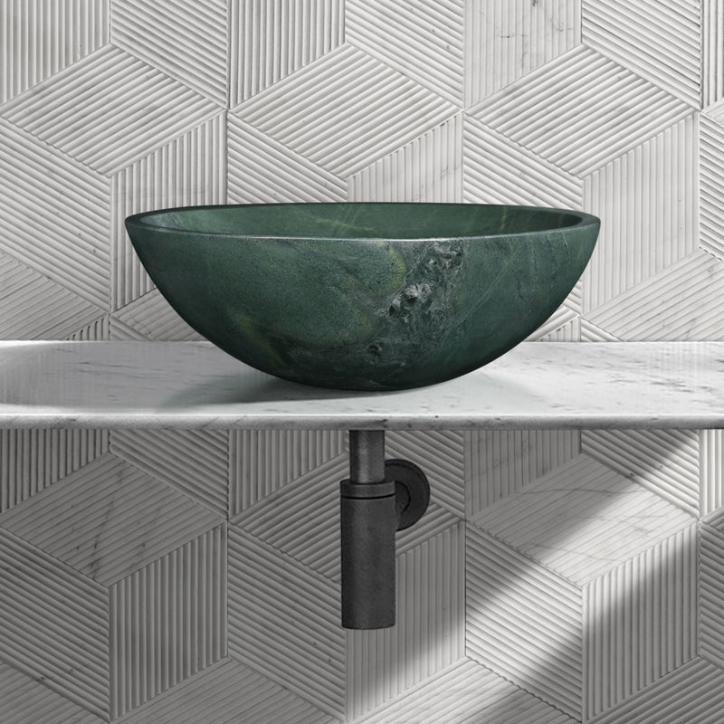 Bathroom Vessel Sink, Circular Design by HouseOfZazla