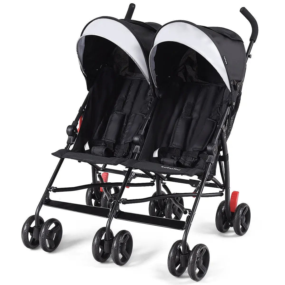 Foldable Twin Baby Double Stroller Ultralight Umbrella Kids Stroller by DirectDeals