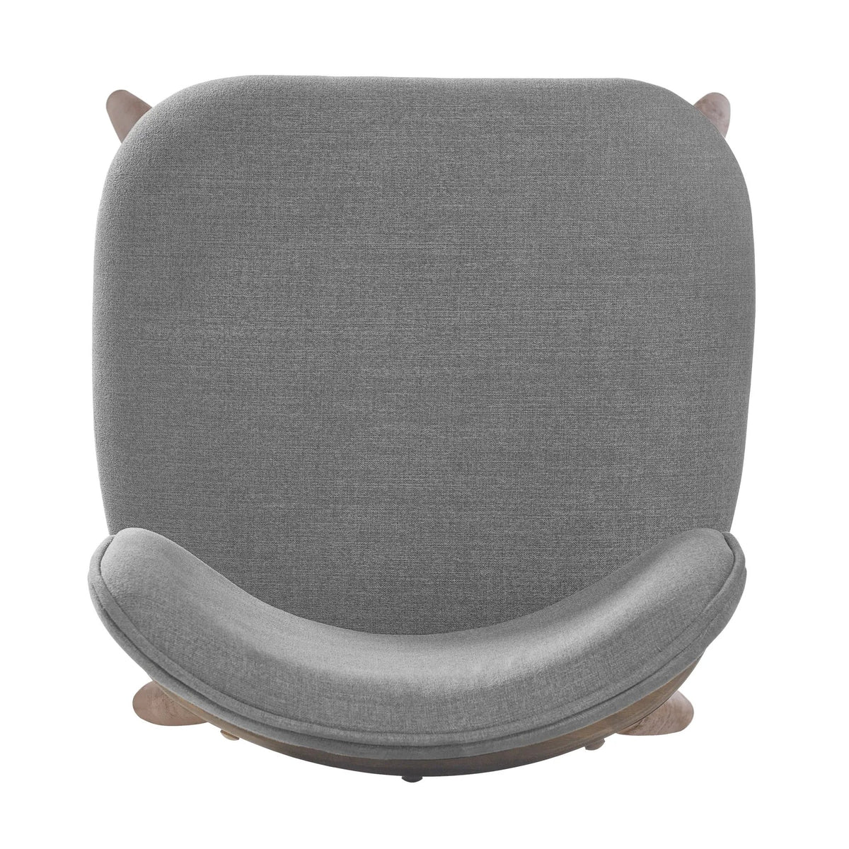 25.7 Inch Seat Height Fabric & Rubberwood Bar Stool by HouseOfZazla