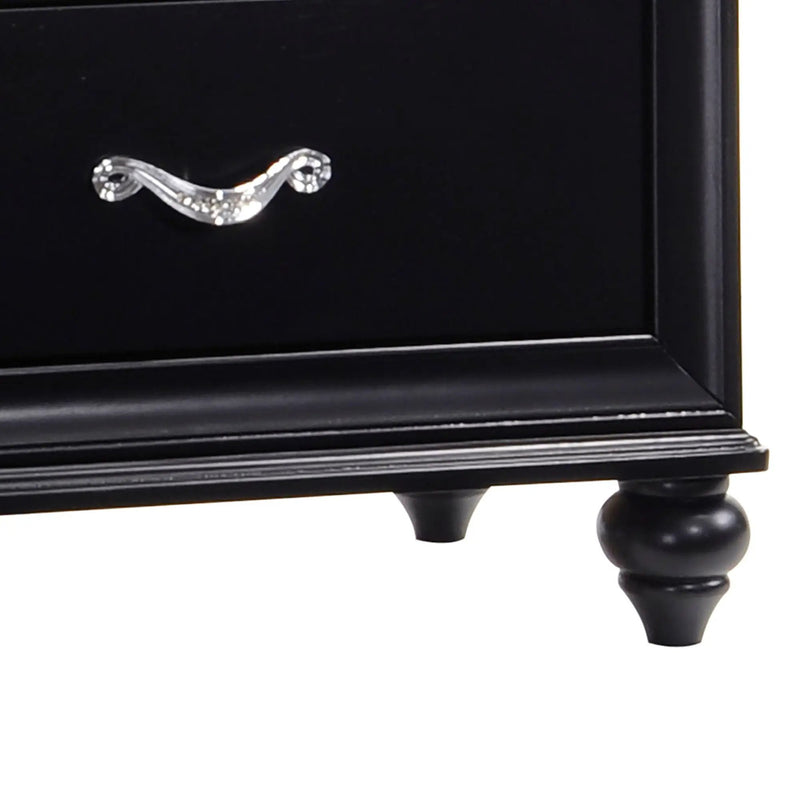 Wilton - 2 Drawer Nightstand - Black by HouseOfZazla