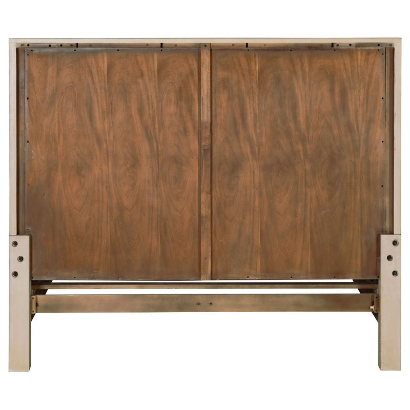 Solano 55-inch California King Panel Bed Weathered Mango by Unique Piece Furniture