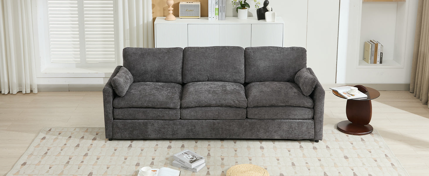 Cozy Upholstered Oversized 3-Seater Cloud Sofa by BLAKHOM