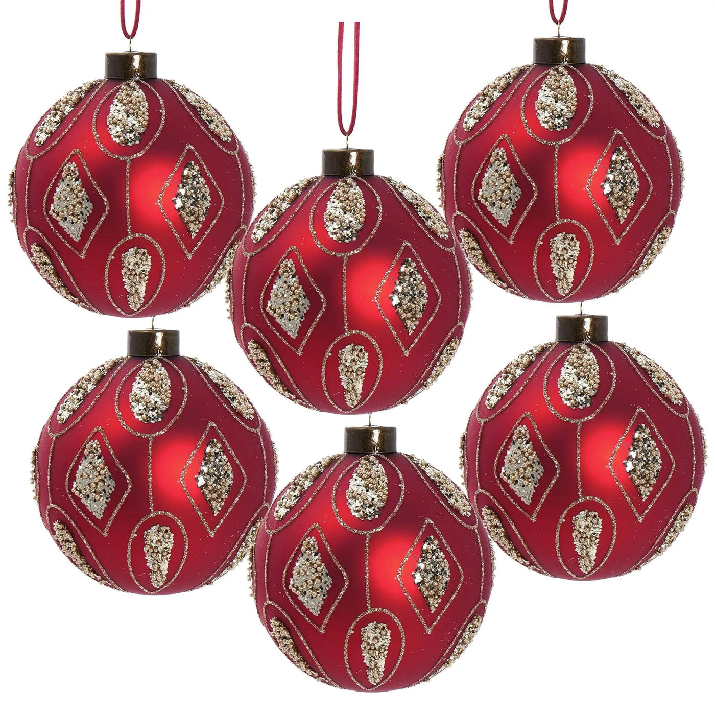 Christmas Ball, Decorative Hanging Ball Christmas Tree Ornaments For Holiday Decorations by HouseOfZazla
