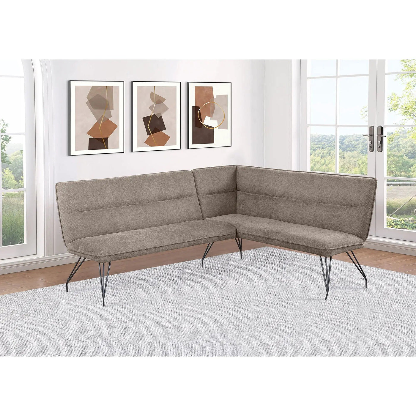 Ledger - L-Shaped Dining Bench by HouseOfZazla