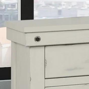 3 Drawer Elegant Nightstand - White by Unique Piece Furniture