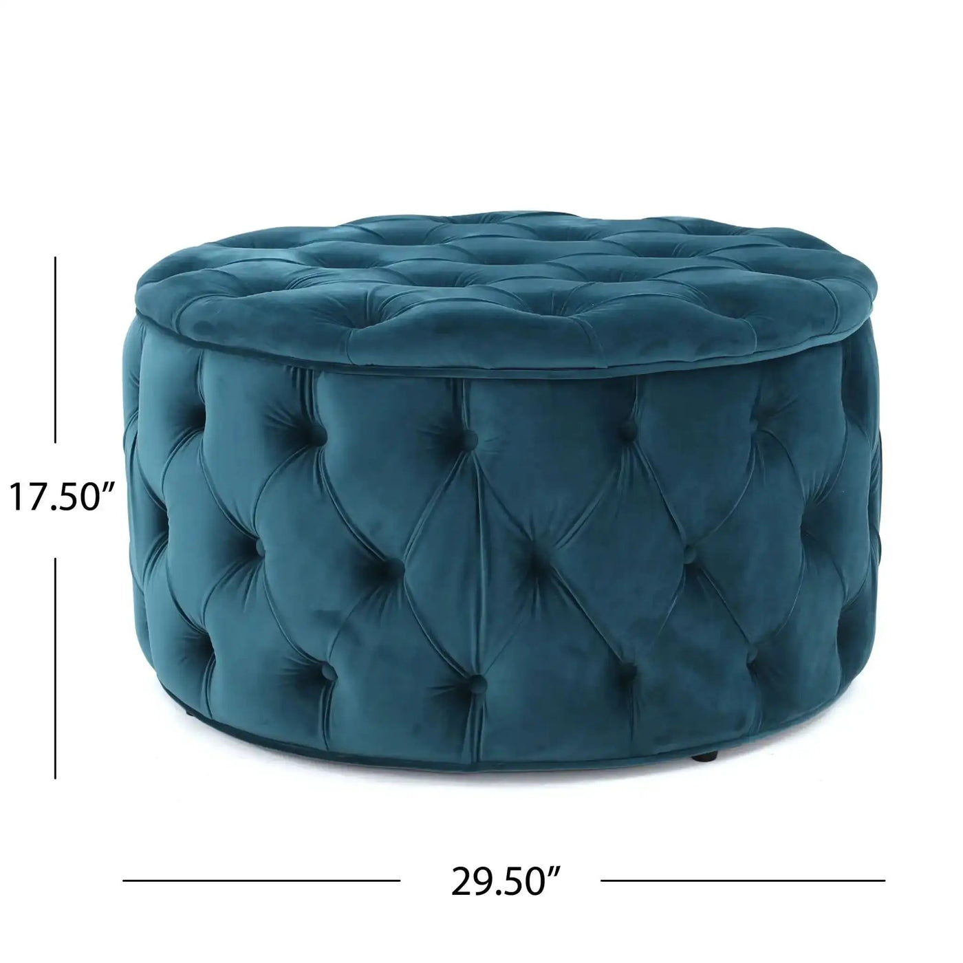 Modern Glam Ottoman Velvet by HouseOfZazla