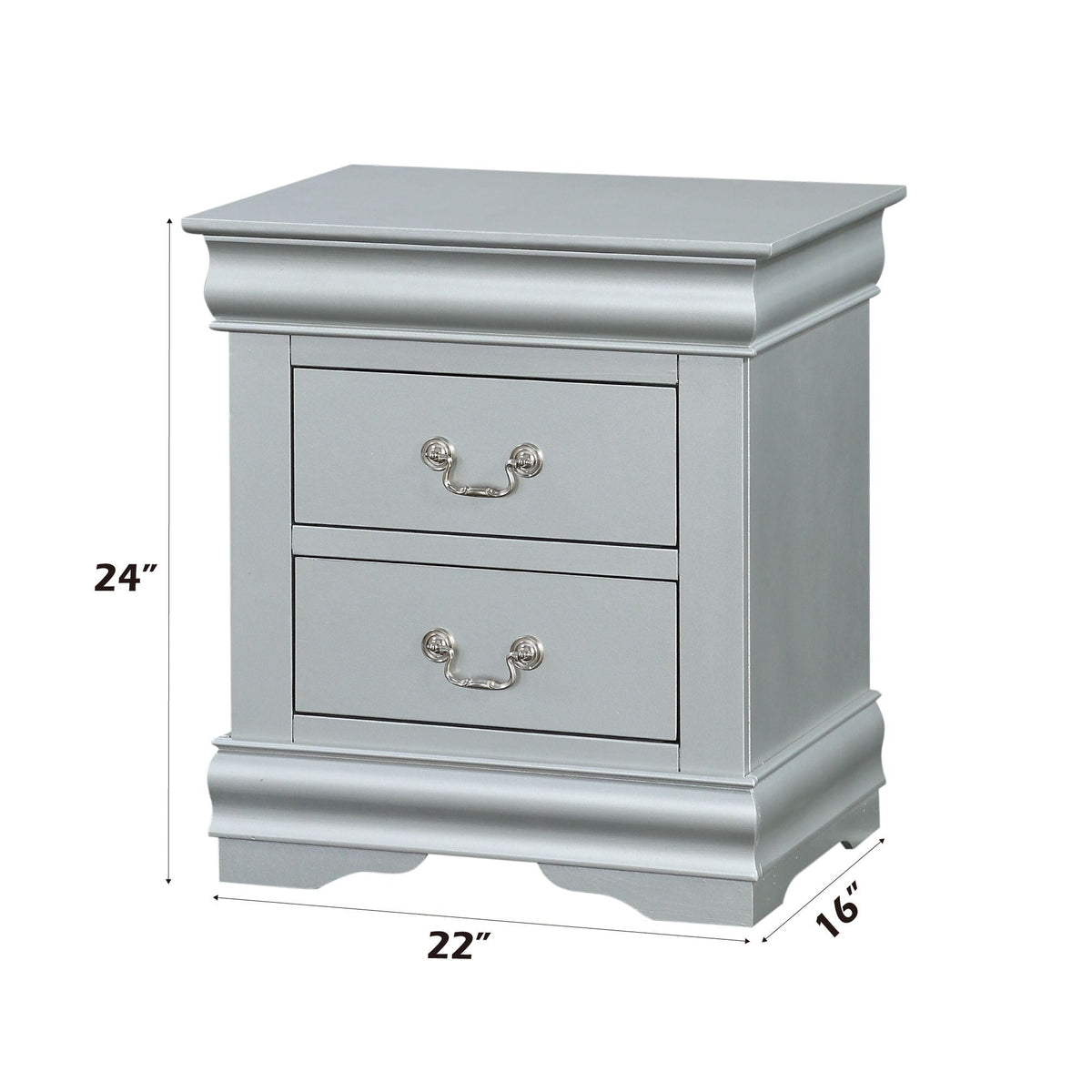 Louis Philippe III - Sleek Design Nightstand, photo 8 of 12