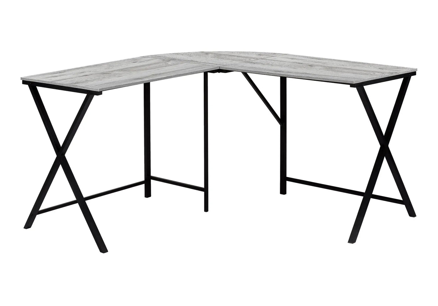 Contemporary L-Shaped Corner Computer Desk by HouseOfZazla