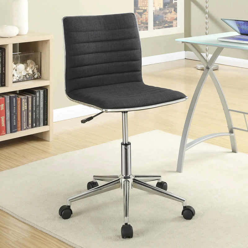 Armless Office Chair, Adjustable Height by HouseOfZazla