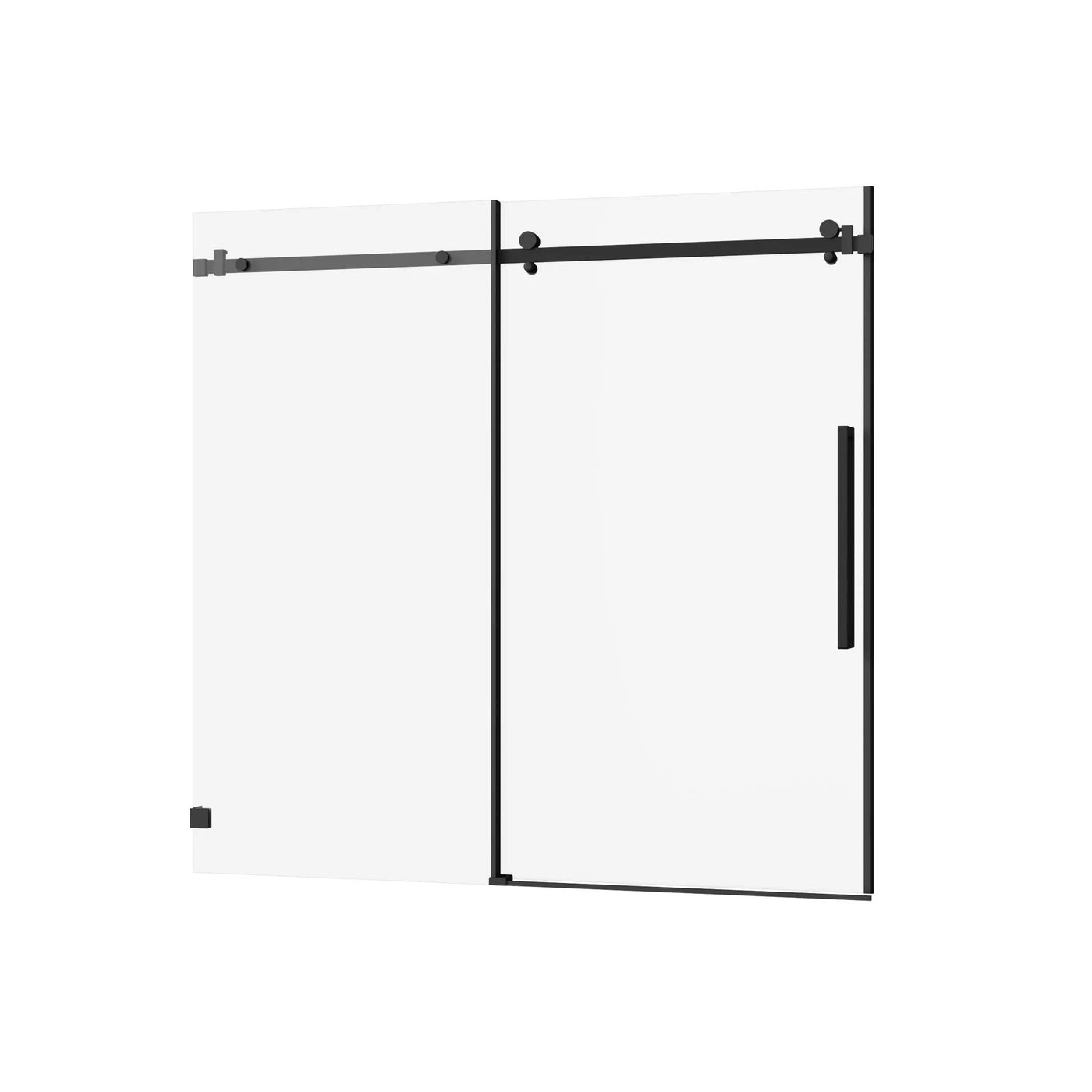 Frameless Tub Sliding Shower Door With Easy Clean Coating by HouseOfZazla