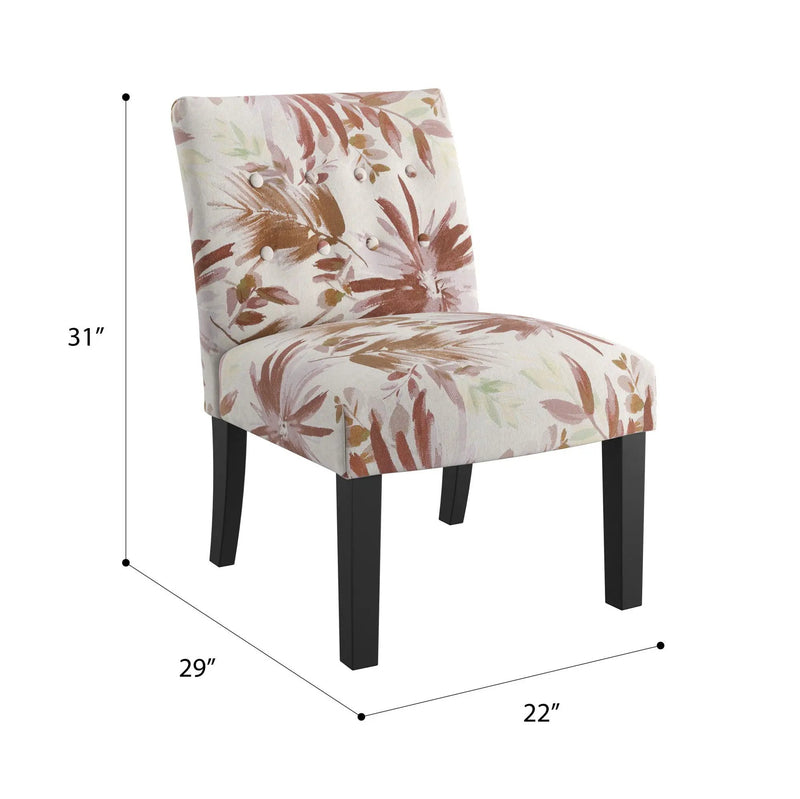 Verma - Floral Accent Chair by Unique Piece Furniture