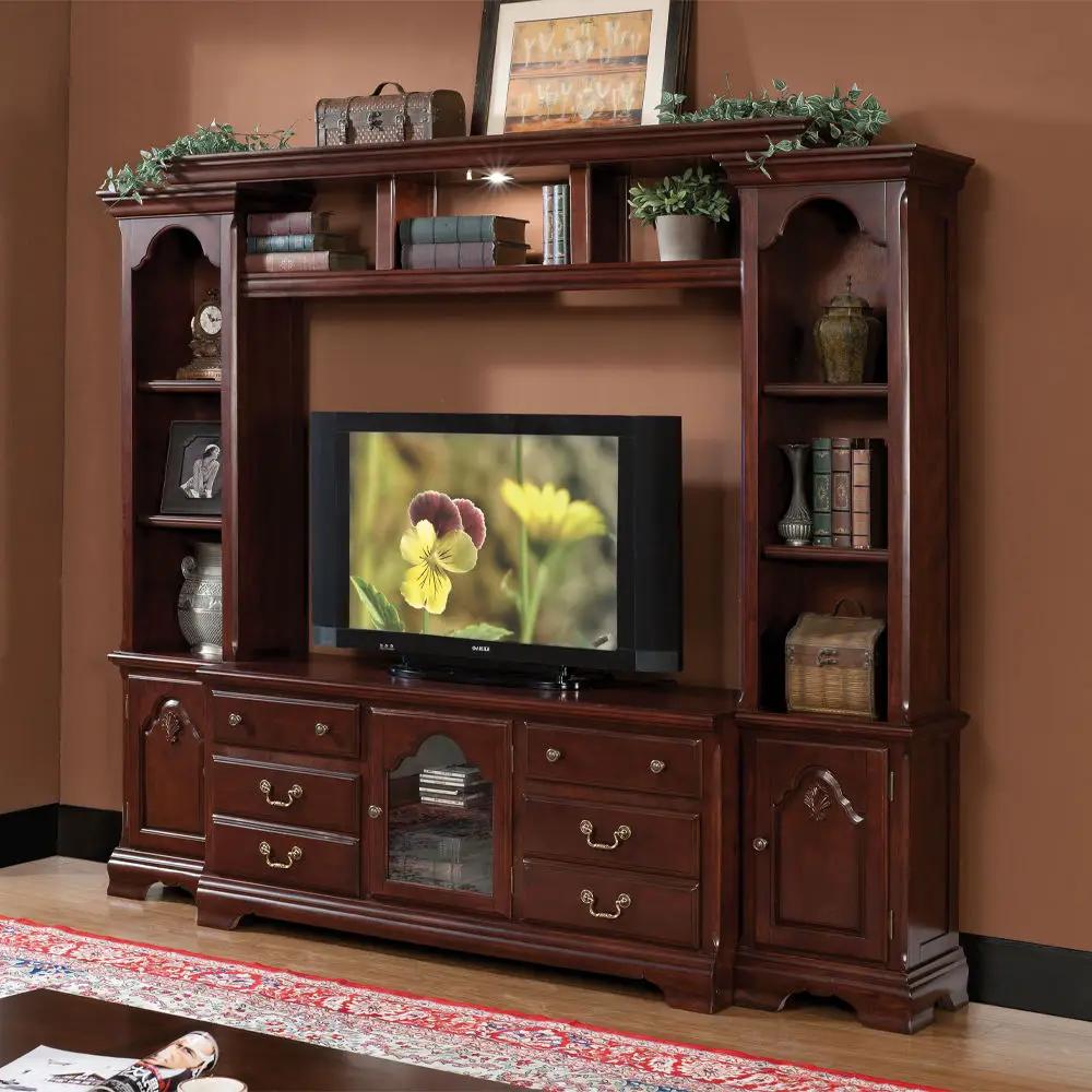 Hercules - Entertainment Center - Cherry by Unique Piece Furniture