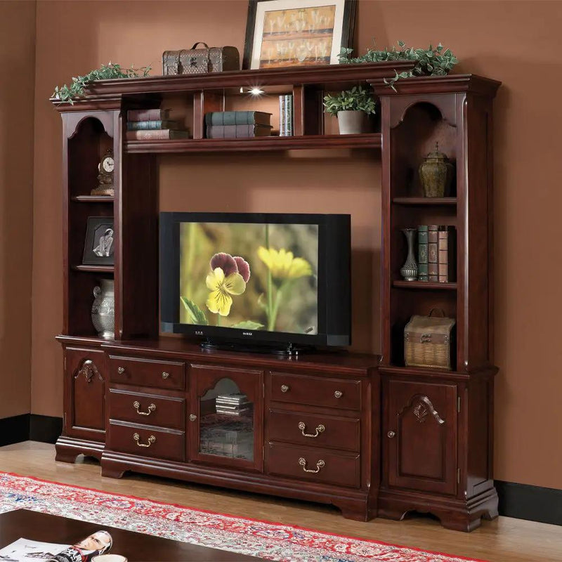 Hercules - Entertainment Center - Cherry by Unique Piece Furniture