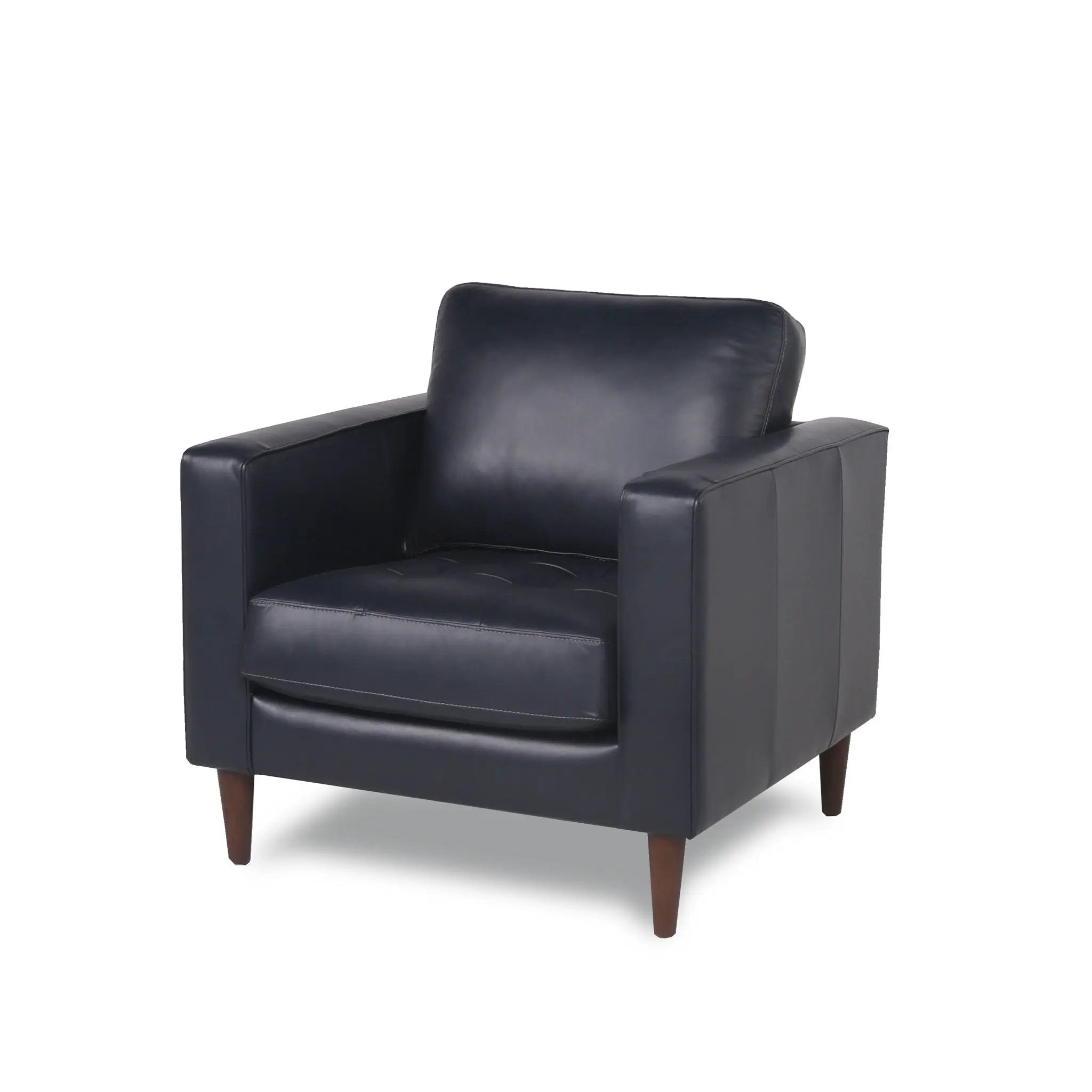 Mid-Century Tufted Chair