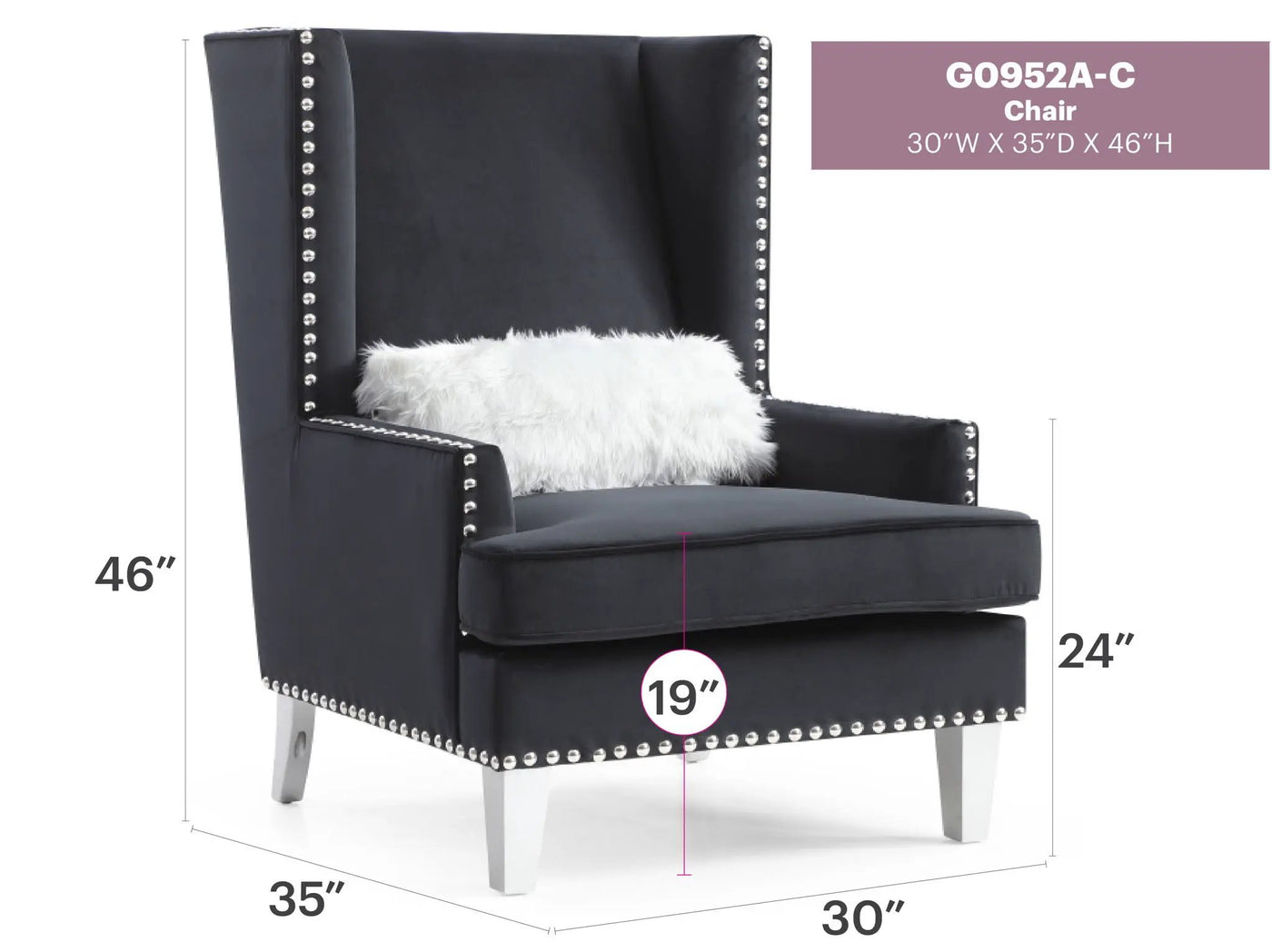 Elegant Traditional Accent Chair by HouseOfZazla