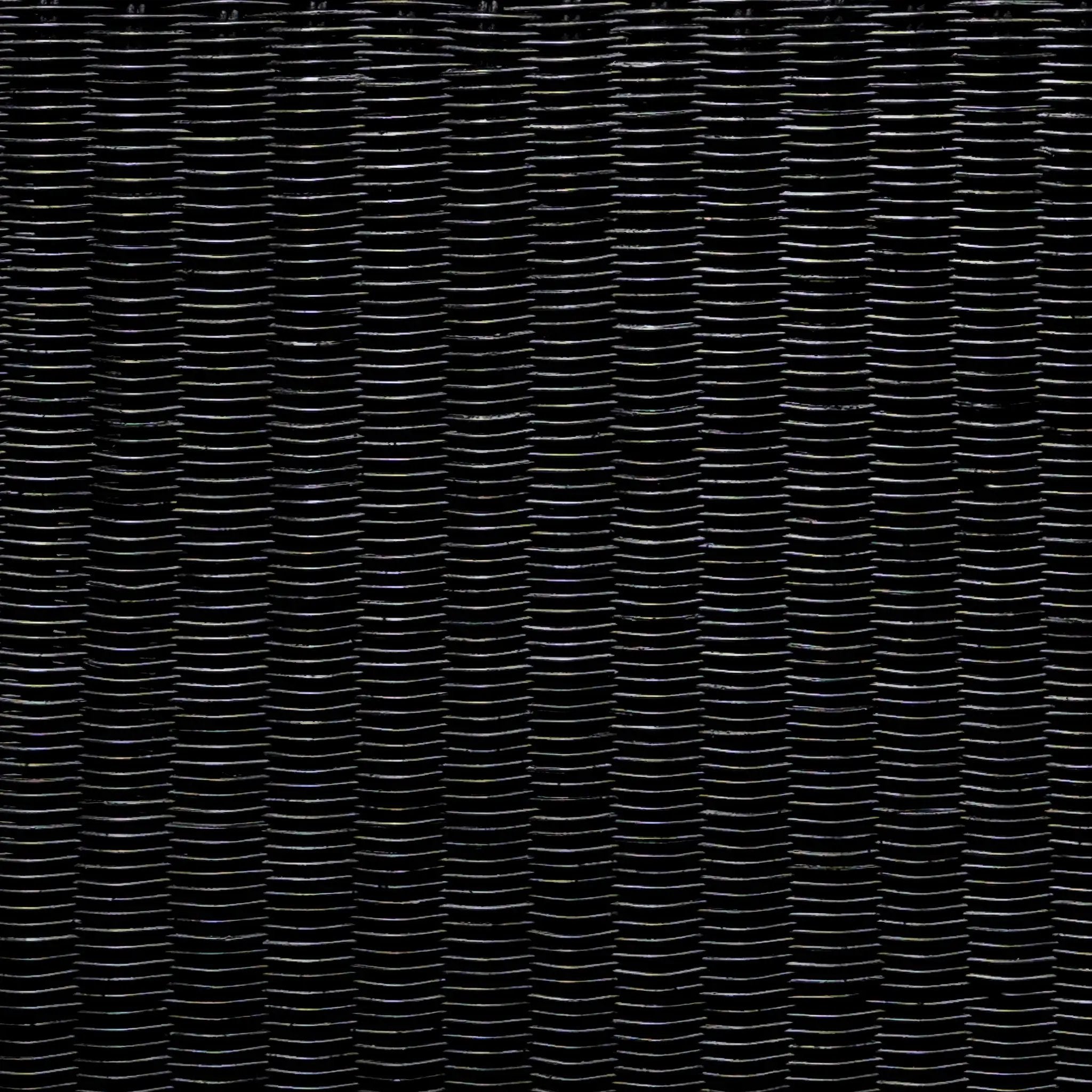 Cahya Woven Rattan Square End Table Black by Unique Piece Furniture