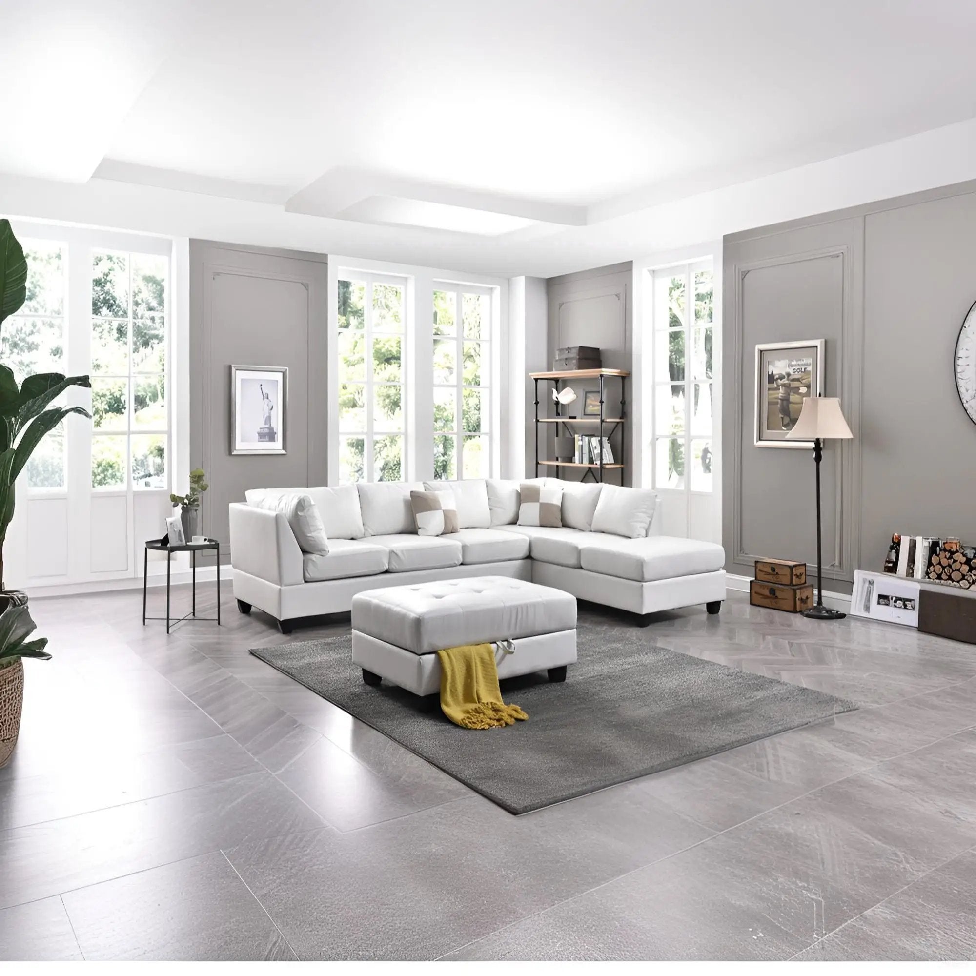 Malone - Comfort Sectional by Unique Piece Furniture