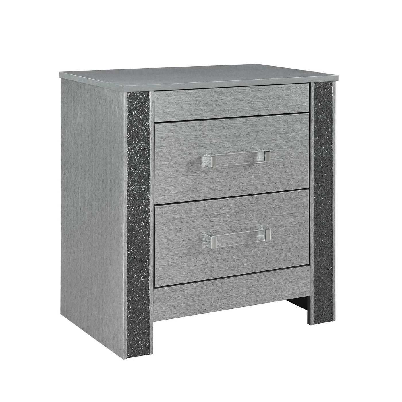 Lorenzo - 5 Piece Bedroom Set With Glittered Detailing by HouseOfZazla
