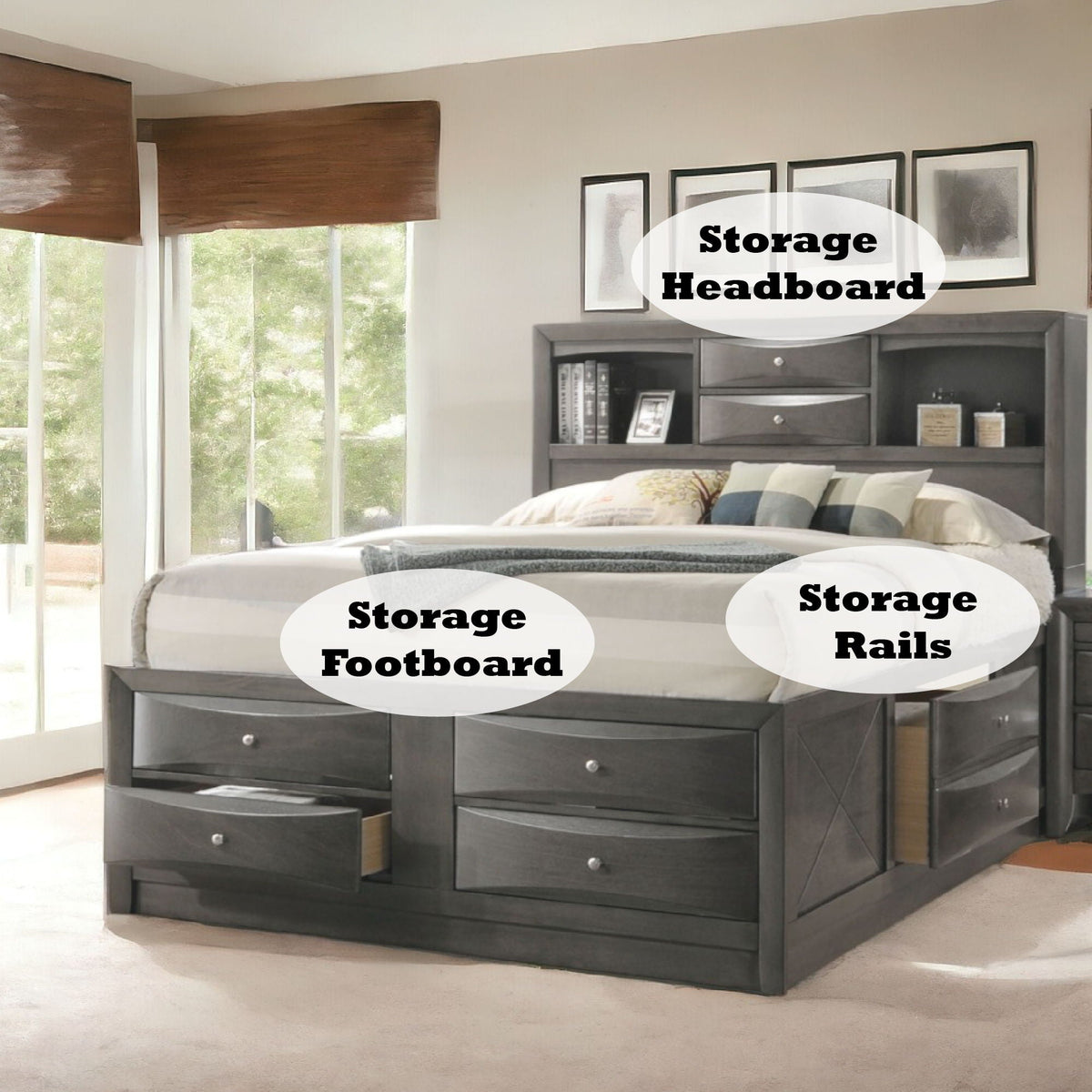 Ireland - Bed With Storage, photo 4 of 6