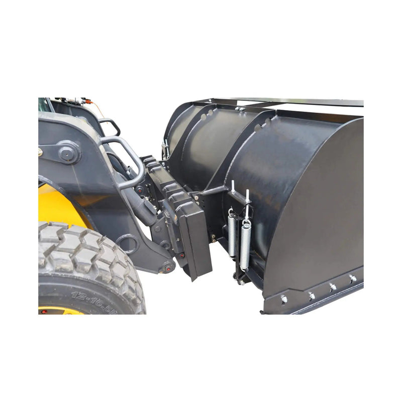 74-Inch Heavy-Duty Skid Steer Trip Edge Snow Pusher Attachment (SAK34098) by SAKSBY WHOLESALE