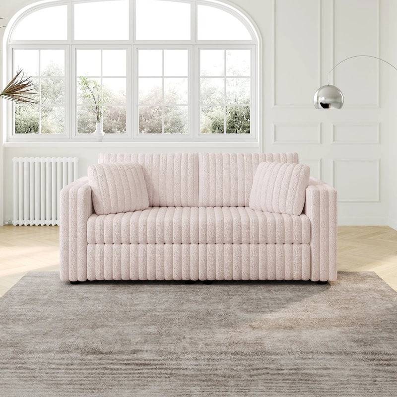 75.6" Soft Modular 2-Person Sofa by HouseOfZazla