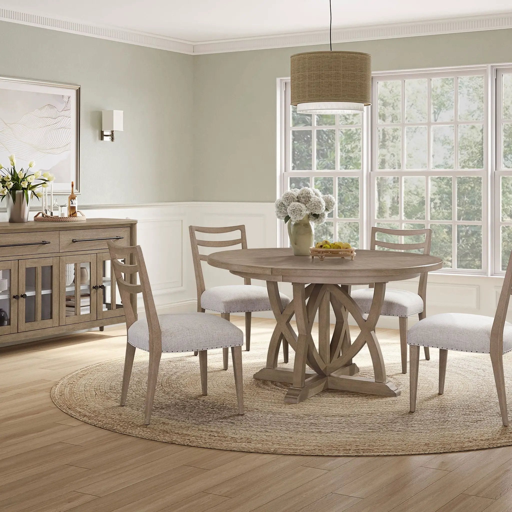 Ladderback Side Dining Chair (Set of 2) by Unique Piece Furniture
