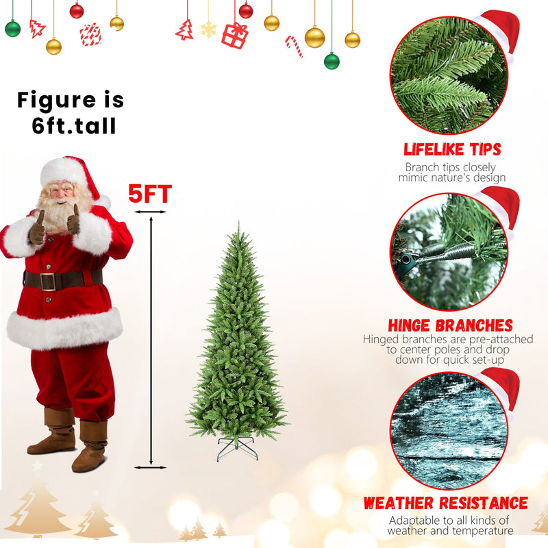 6FT Slim Christmas Tree, photo 9 of 10