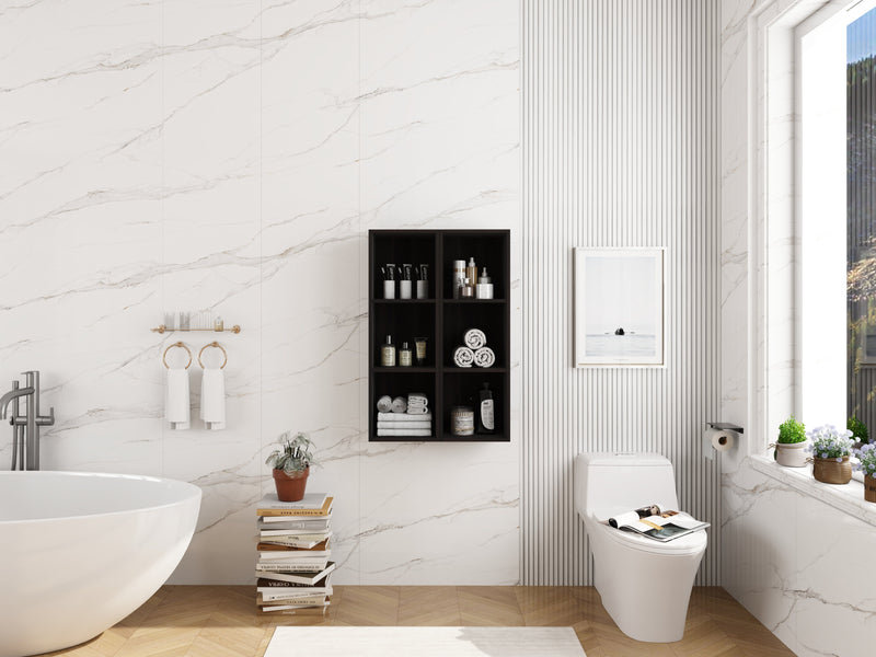 24 Inch Wall Mounted Storage Shelves Combination by HouseOfZazla