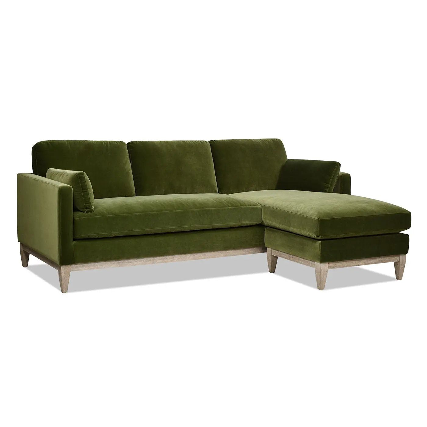 Knox - Modern Farmhouse Reversible Chaise Sectional Sofa by Unique Piece Furniture