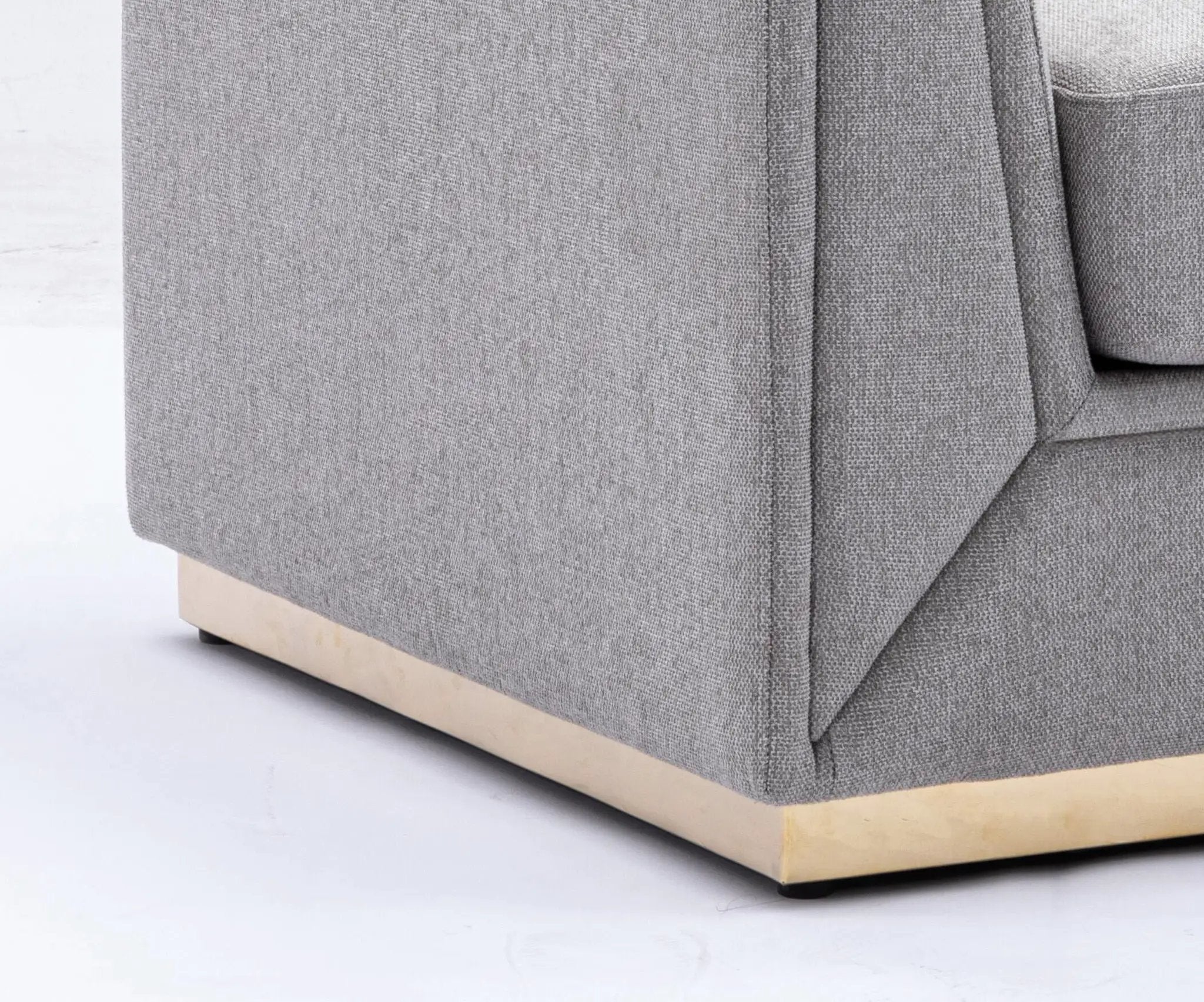 Valin - Linen Chair For Living Room - Gray by Unique Piece Furniture