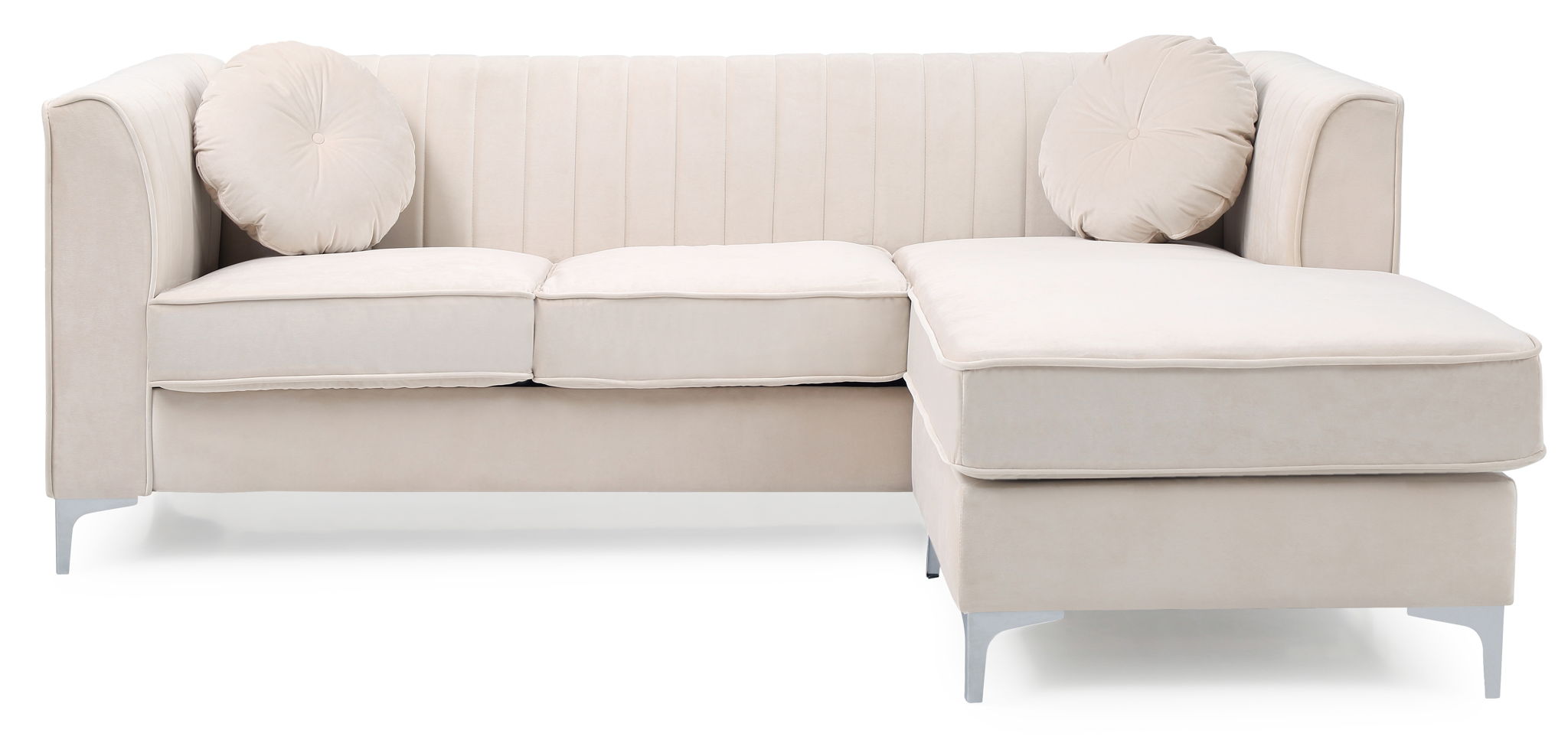 Delray - Micro Suede Sofa Chaise by HouseOfZazla