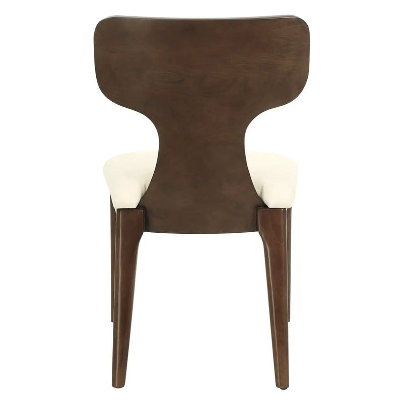 Koen - Side Chair (Set of 2) - Beige / Brown Oak by Unique Piece Furniture