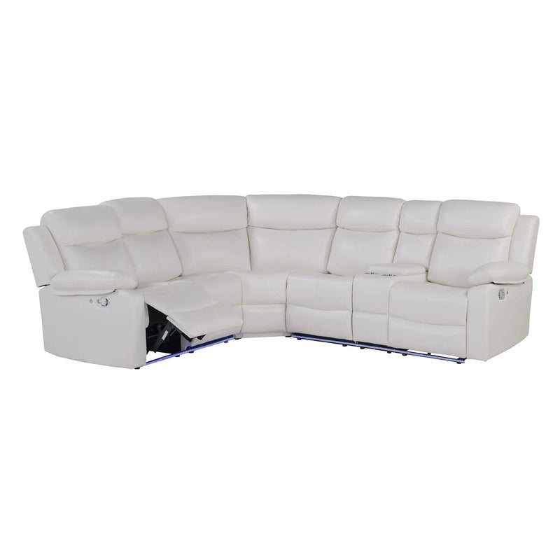Sectional Sofa With Recline And Storage by Unique Piece Furniture