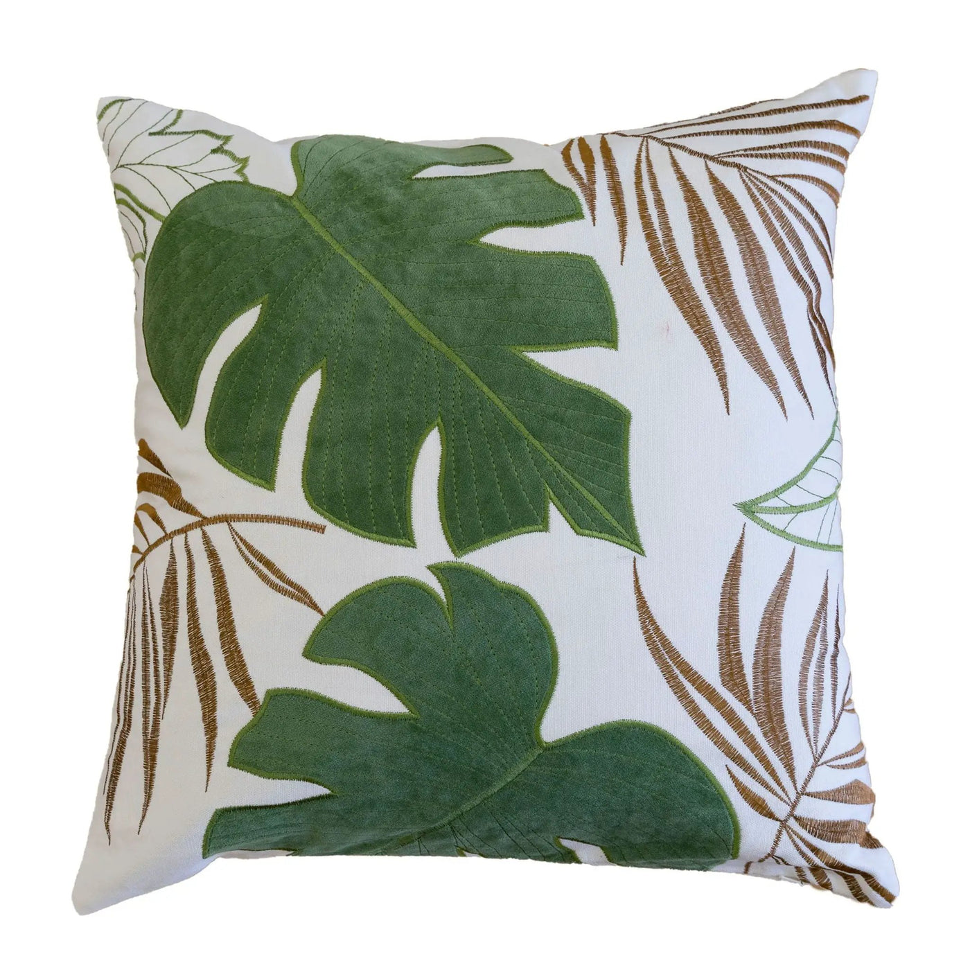 Autumn Vibes Leaf Accent Pillow by HouseOfZazla
