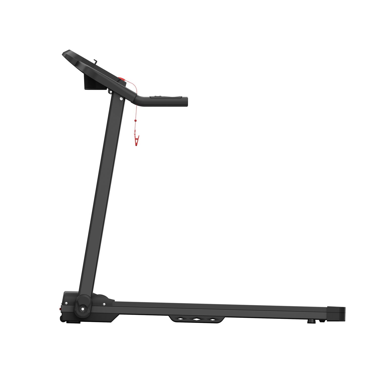 Foldable Treadmill 2.5Hp Electric Running Machine For Home - Black by HouseOfZazla
