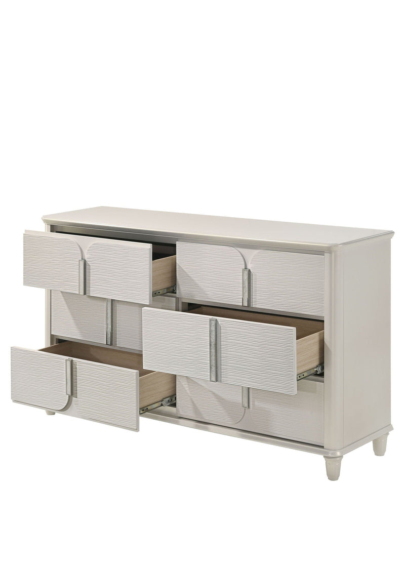 Laveda Dresser with Hidden Jewelry Tray - White, photo 4 of 4
