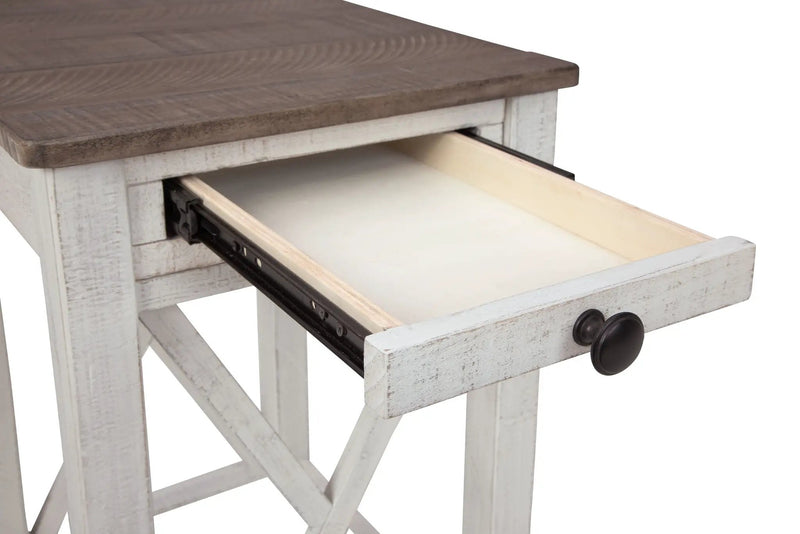 Adalane - Accent Table - White / Gray by Unique Piece Furniture