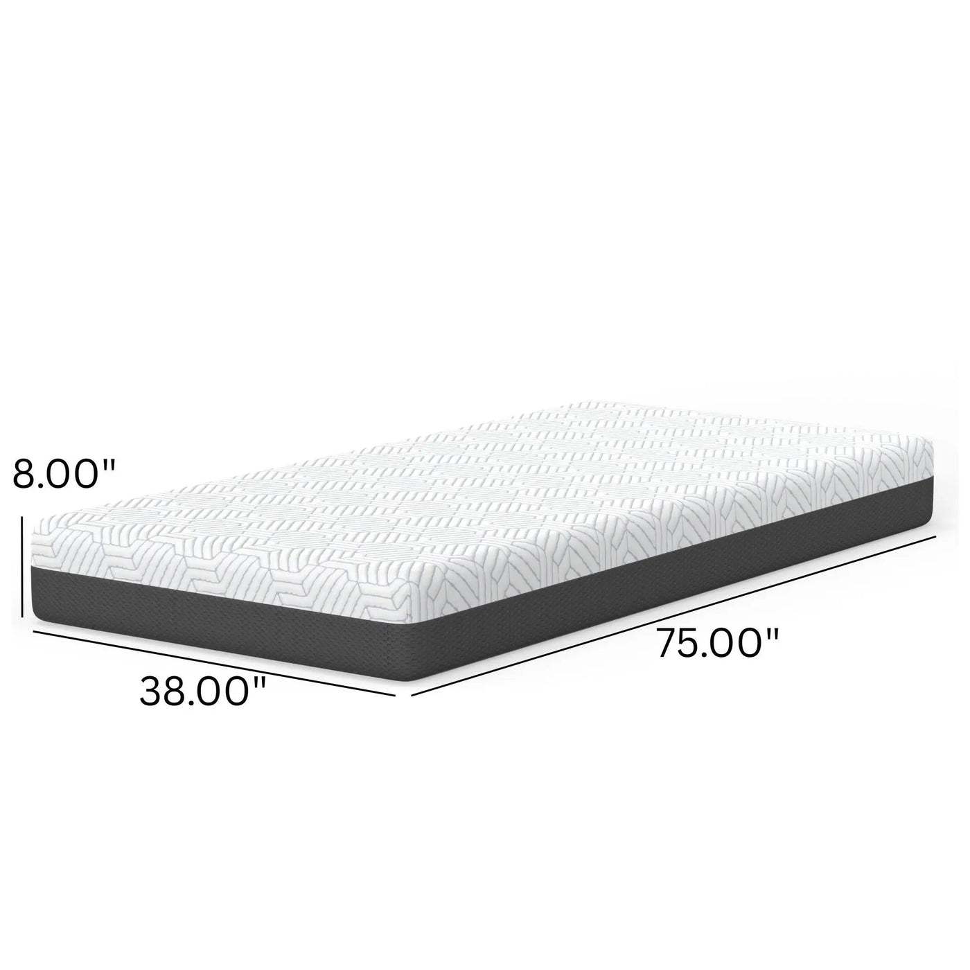 Pur Chill 8" Firm Mattress with Phase Change Cooling Fabric by HouseOfZazla