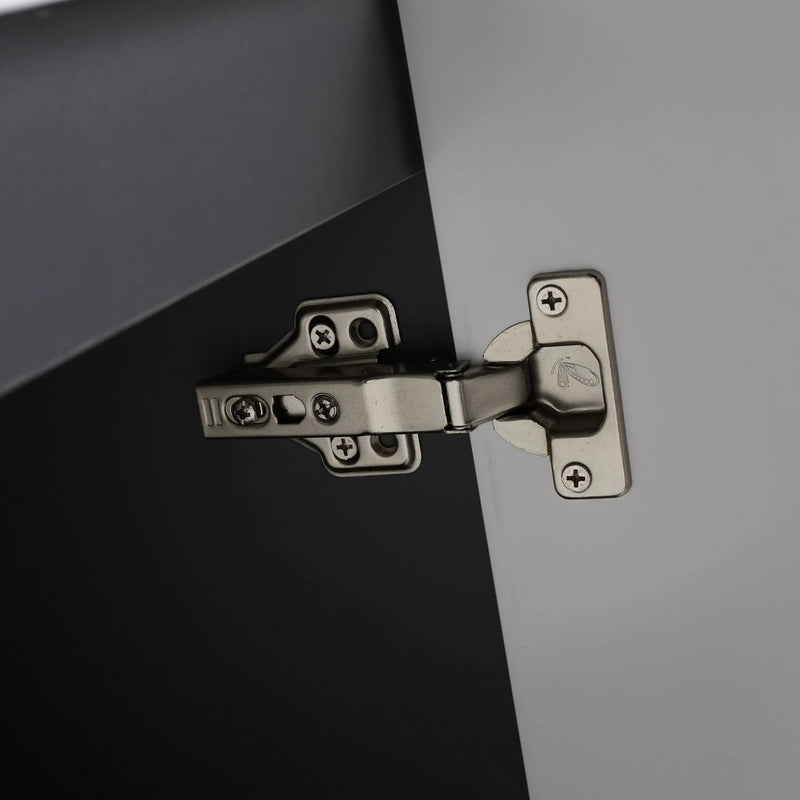 Contemporary Freestanding Bathroom Vanity With Resin Sink & Soft-Close Cabinet Doors by HouseOfZazla