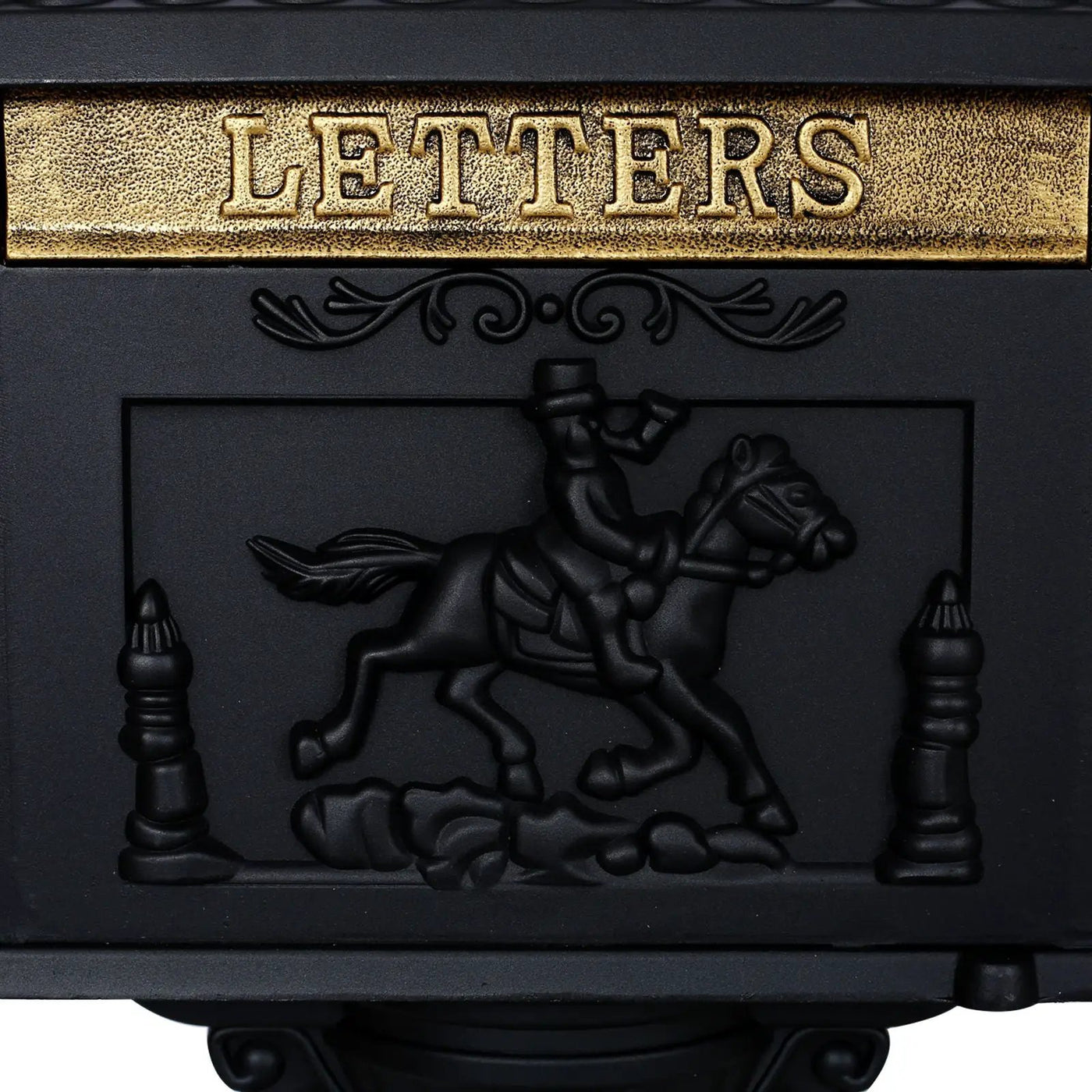 Cast Aluminum Mail Box, Postal Box, Mailbox by HouseOfZazla