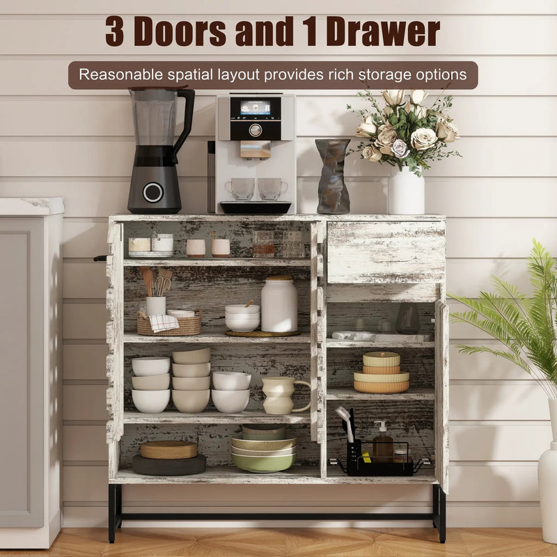 Farmhouse Sideboard Cabinet with Storage by HouseOfZazla