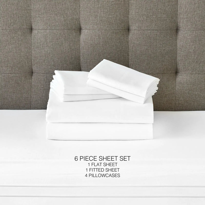 Comfort Care - Hybrid Restful Nights Plush Mattress With 12 Piece Comfort Bedding Pack by HouseOfZazla