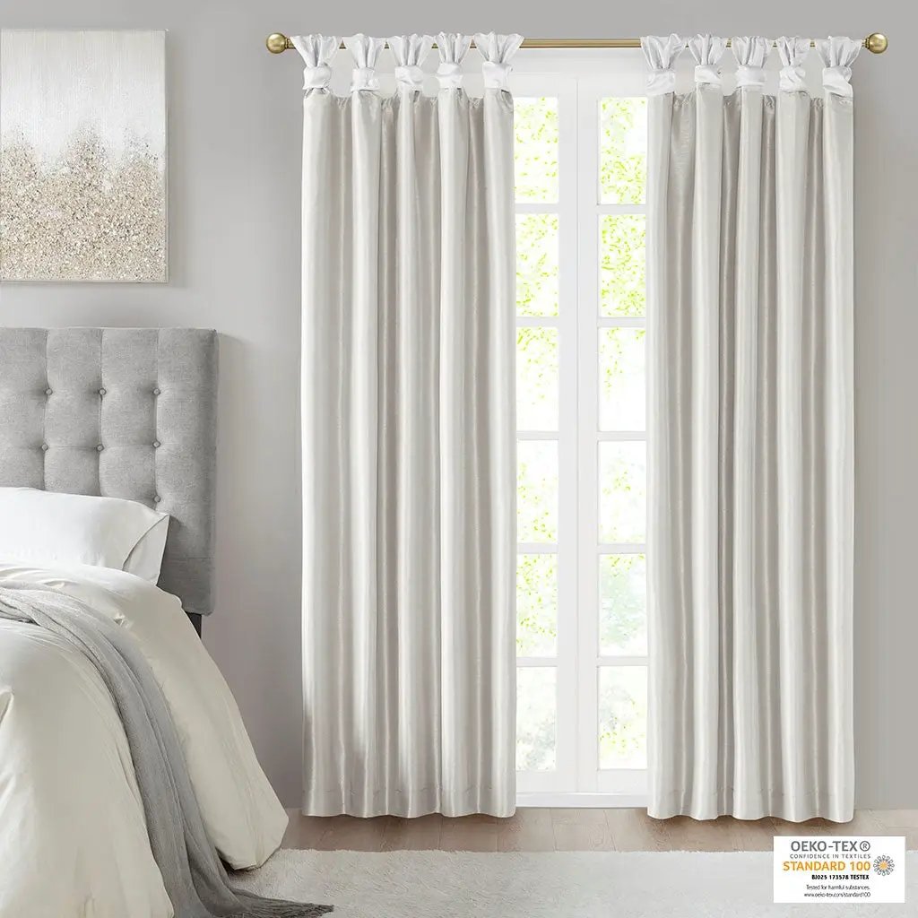 Twist Tab Total Blackout Window Curtain Panel by HouseOfZazla