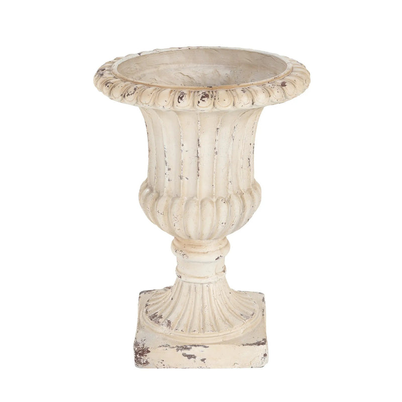 MGO Garden Urn, Antique White, 19.25'' H by HouseOfZazla