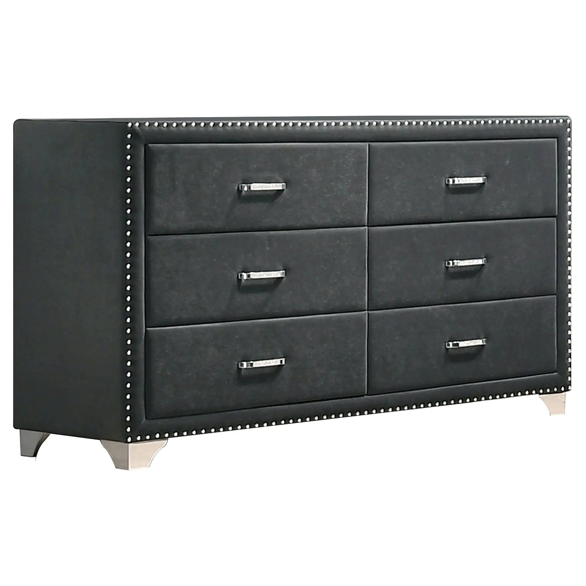 Melody 5-piece Queen Bedroom Set Grey by Unique Piece Furniture