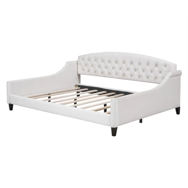 Modern Tufted Button Daybed by Unique Piece Furniture