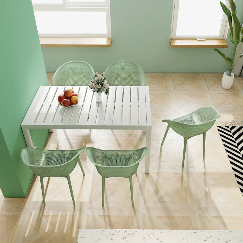 4 Pack Lounge Chair Set With Long Table by HouseOfZazla