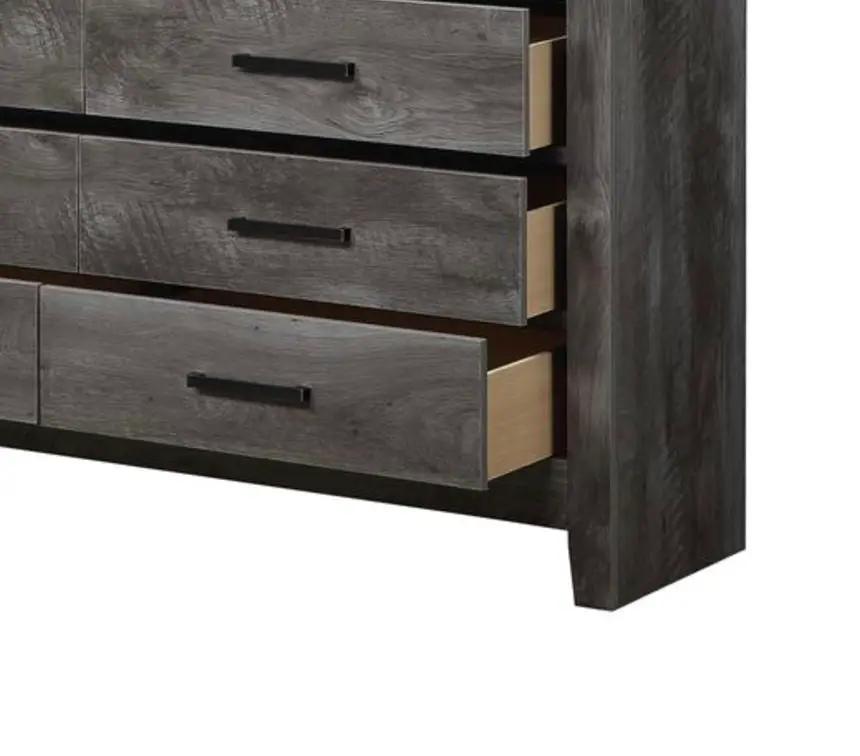 Vidalia - Rustic Dresser - Gray / Oak by HouseOfZazla