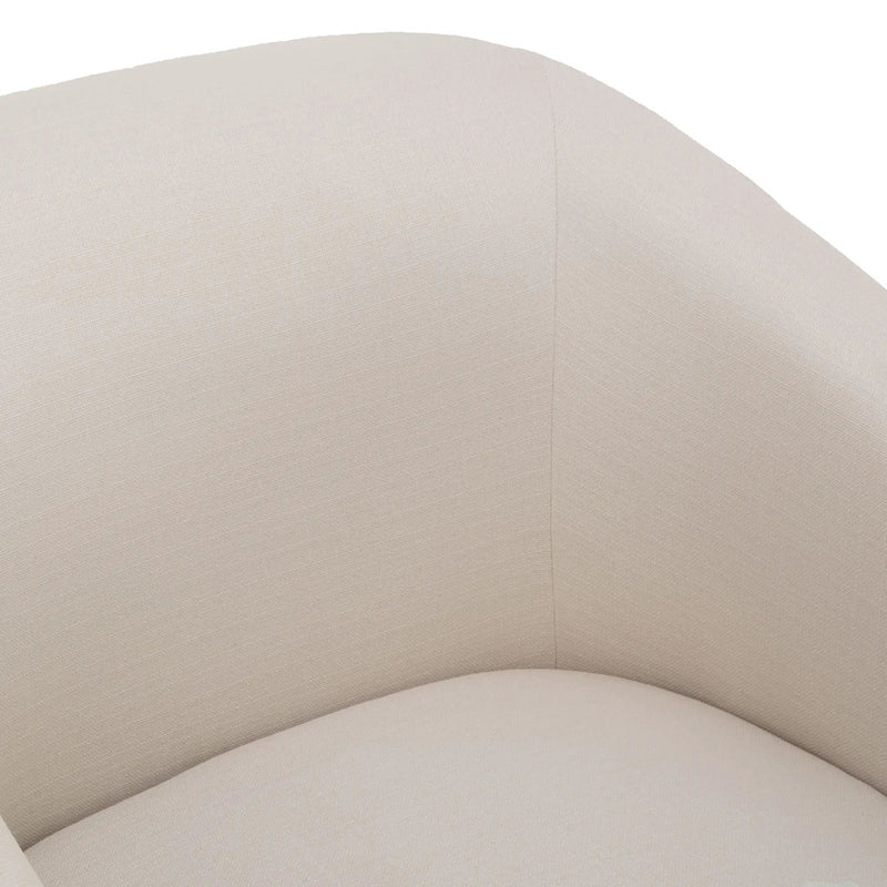 Earl - Skirted Swivel Chair
